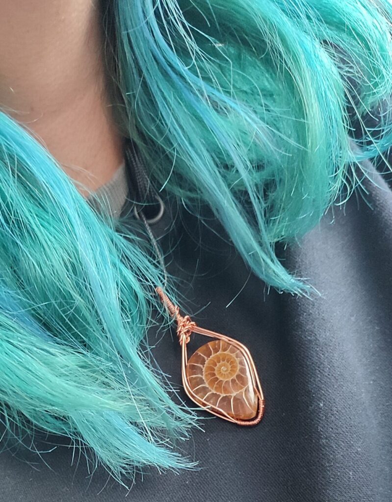 Ciondolo ammonite